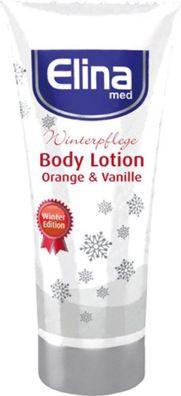 Elina med Winterpflege Body Lotion Orange & Vanille 200 ml