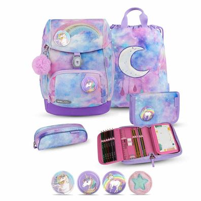 Belmil Comfy Plus Premium Schulranzen Set 5-teilig "Moonlight"