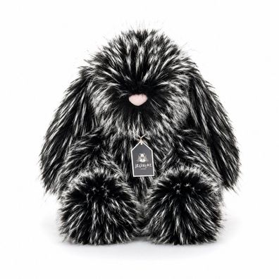 Jellycat Selfridges Inkli Bunny Schwarz Weiß Plüschtier Spielzeug Kuscheltie 51CM