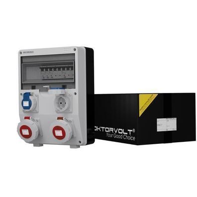 Stromverteiler TD-S IP65 2x16A 2x230V Doktorvolt® 2025