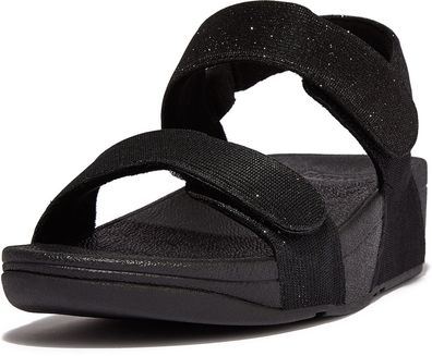FitFlop Damen Sandalen Lulu Adjustable Shimmerlux Back-Strap Sandals GA2