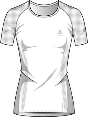 Odlo Damen Tanktop Bl Top Crew Neck S/S Performance X-Light Eco 188501
