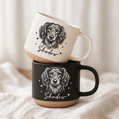 Hunde Tasse Personalisiert mit Foto und Namen Hundemama Geschenk zum Muttertag
