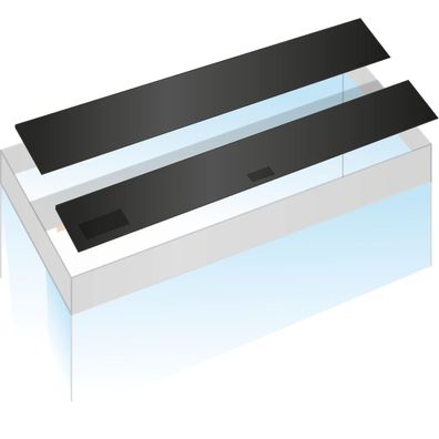 JUWEL Multilux Klappensatz 100 x 40 cm für Rio 180 200