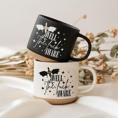 Fourth Wing Tasse Drache Romantasy BookTok Fantasy Weihnachtsgeschenk für Leseratten