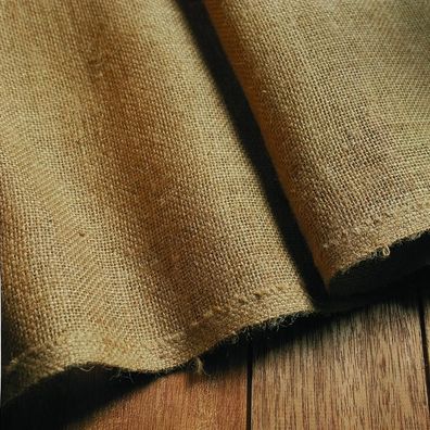NOOR® Jute-Zuschnitt Natur schwere Qualität 0,9 x 5 Meter
