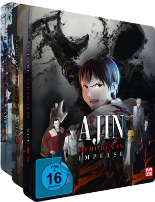 Ajin: The Movie Trilogie 1-3 (BR) 3Disc -SB- Limited Steelcase Ed. - Crunchyroll - (