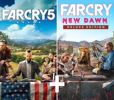 Far Cry 5 + Far Cry New Dawn Deluxe Edition Bundle - Steam Account