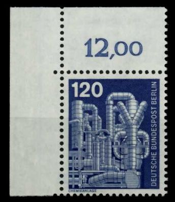 BERLIN DS Industrie u. Technik Nr 503 postfrisch ECKE-O X702E5A