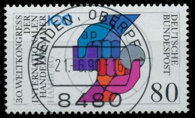 BRD 1990 Nr 1471 zentrisch gestempelt X851F92