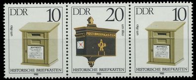 DDR Zusammendruck Nr WZd 618 postfrisch 3ER STR X09B4C2