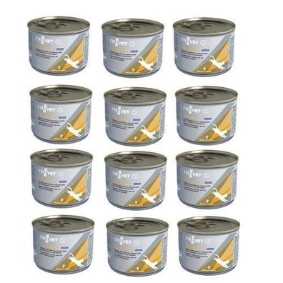 TROVET ASD Harnwegsstruvit mit Huhn - Nassfutter für Katzen - 12 x 200 g