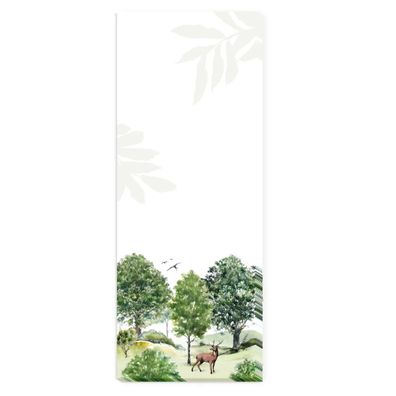 Notizblock mit Magnet Laubbäume, Grätz Verlag 04579