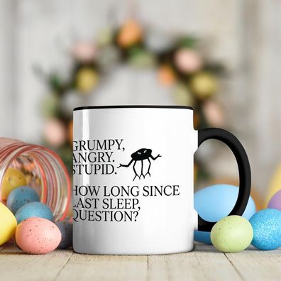 Grumpy Angry Stupid Tasse Project Hail Mary Rocky Weihnachtsgeschenk Buchliebhaber