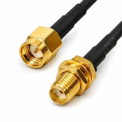 G60 3m SMA-A auf SMA-B SMA WLAN GPS Antennen Kabel Adapter Verlängerung RG174
