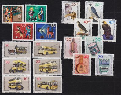 Germany BERLIN [Lot] 008 ( * */mnh ) Wohlfahrt, gut, Sätze