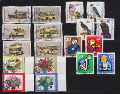 Germany BERLIN [Lot] 010 ( O/used ) Wohlfahrt, gut, Sätze