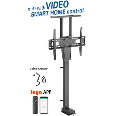 MyWall elektrischer TV Lift mit Sprachsteuerung fuer 37 bis 80 Zoll HP63-2AL