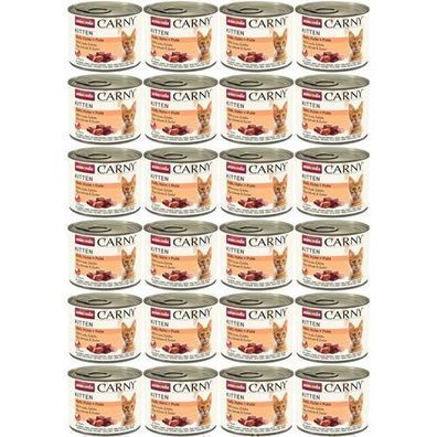 Animonda Carny Kitten Rind- und Kalbfleisch 24 x 200 g