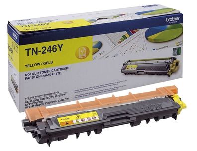 Brother TN246Y Original Brother Toner-Kit gelb (TN-246Y)