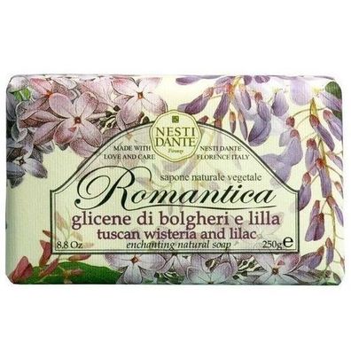Nesti Dante Romantica Seife Glyzinie & Lilie, 250g