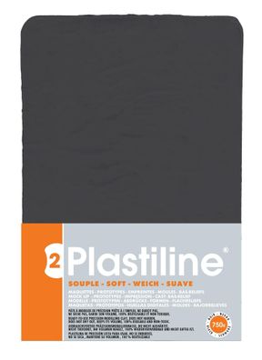 Herbin Plastiline medium schwarz 750G