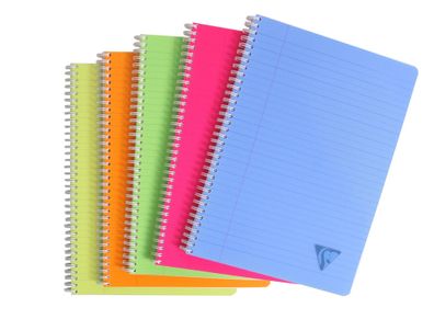 Clairefontaine Spiralbuch A4 Linicol lin m Rd 50Bl