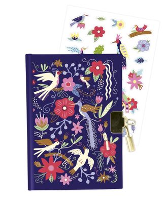 Clairefontaine Tagebuch, Vögel und Blumen