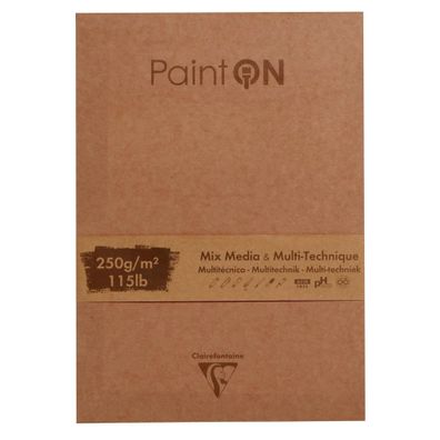 Clairefontaine Paint'On Block st. 50Bl gel 17,6x25