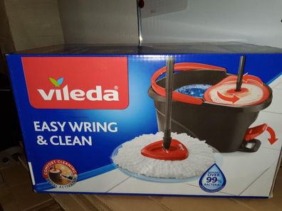 Vileda Easy Wring & Clean Wischmopp-Set mit Fußpedal