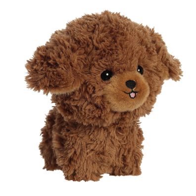 Aurora Teddy Pets Brown Poodle 7In/18cm