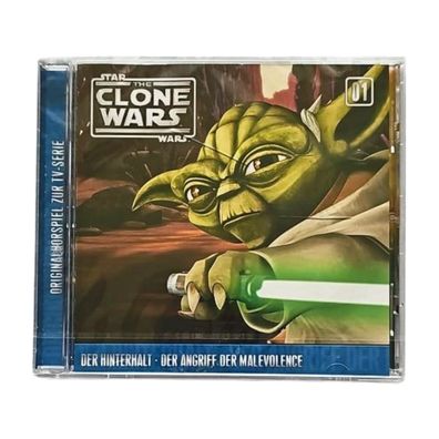 Star Wars Clone Wars 01 Der Hinterhalt Angriff Malevolence Hörspiel CD