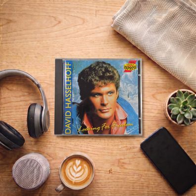 David Hasselhoff Looking For Freedom CD 1991 Ariola Express Pop Album 16 Songs