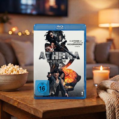 Athena Tage des Spions Blu-ray Action Film Jung Woo-sung Südkorea FSK 16 Neu