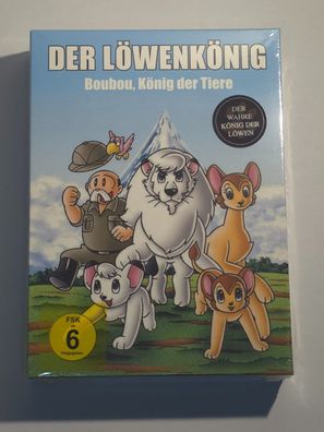Der Löwenkönig Boubou König der Tiere DVD-Box Neu OVP 5 DVDs
