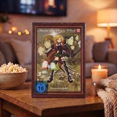 Maria the Virgin Witch Gesamtausgabe DVD Box Schuber Anime Deutsch Japanisch Neu