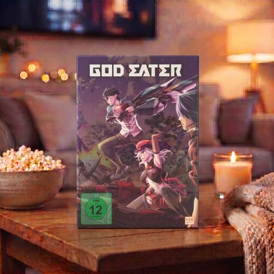 God Eater Vol. 1-3 komplett DVD Anime KSM limitierter Sammelschuber Episode 1-13