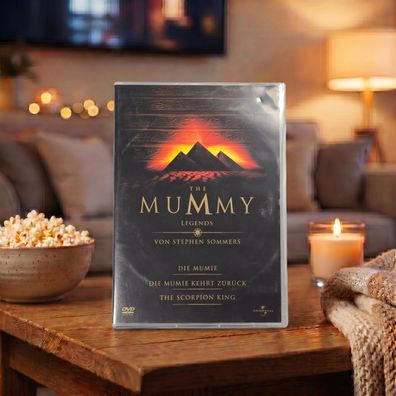The Mummy Legends 3 DVD Box Die Mumie 1 + 2 Scorpion King Brendan Fraser FSK 16