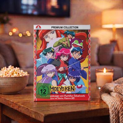 Moeyo Ken Premium Collection Blu-ray Gesamtausgabe Anime OmU FSK 12 Neu OVP