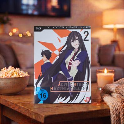 Armed Girls Machiavellism Vol. 2 Blu-ray Anime Serie inkl. OVA FSK 16 Neu