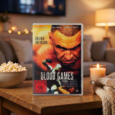 Blood Games Ein Leben Eine Mission DVD Action Martial Arts Cop Neu OVP Deutsch