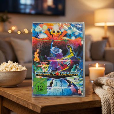 Space Dandy Vol. 2 DVD Anime Sci-Fi Serie Watanabe Studio Bones Neu OVP Deutsch