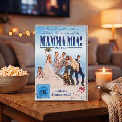 Mamma Mia Der Film DVD ABBA Musical Meryl Streep Pierce Brosnan Sing-Along FSK 6