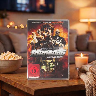 Manborg Retter der Zukunft DVD Sci-Fi Action Trash Kanada 2011 Neu OVP FSK 18