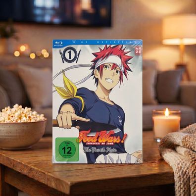 Food Wars Shokugeki no Soma Fourth Plate Staffel 4 Vol.1 Blu-ray Anime