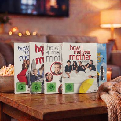 How I Met Your Mother Staffel 1-5 DVD Bundle Komplett Sitcom Komödie FSK 12