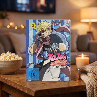 JoJo's Bizarre Adventure Battle Tendency Vol. 3 DVD Anime Staffel 1 KAZÉ deutsch