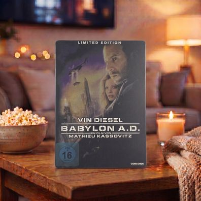 Babylon A.D. DVD Steel Book Vin Diesel Michelle Yeoh Sci-Fi Action Kassovitz