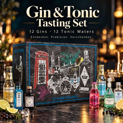 Gin und Tonic Adventskalender 24 Türchen 2026