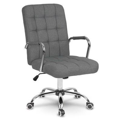 Benton Bürostuhl mit Stoffbezug, grau